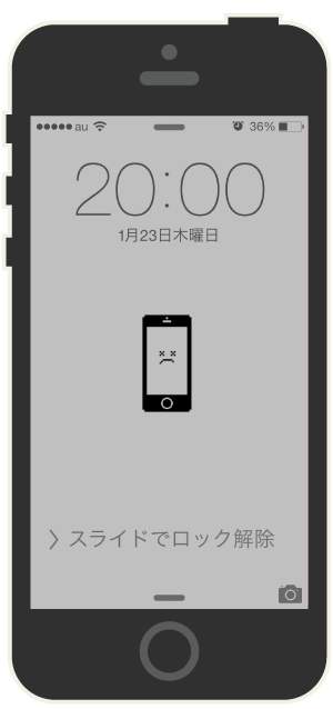 iPhone壁紙"SadMac"と"SadiPod"