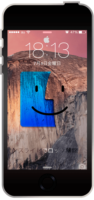 iPhone wallpaper yosemite