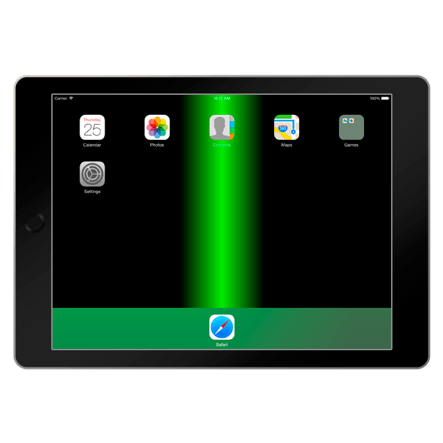 究極の壁紙「mini The Lightning」iPadランドスケープ