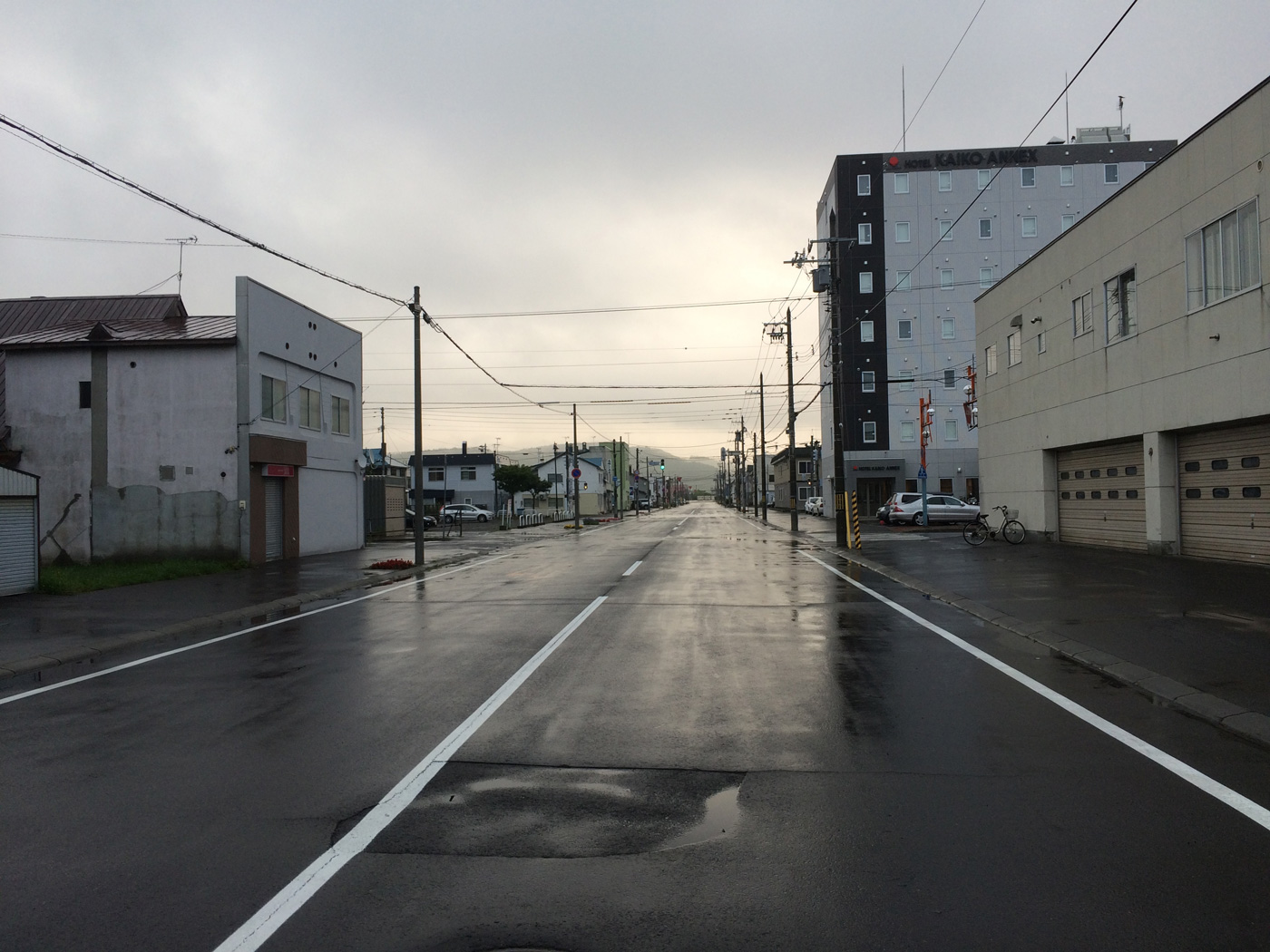 名寄の朝