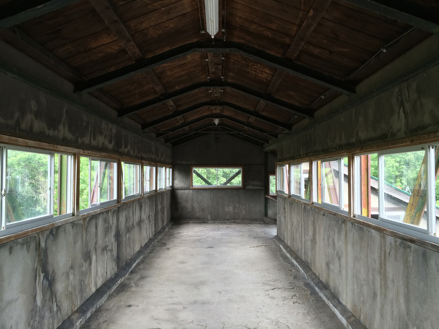 落合駅 跨線橋