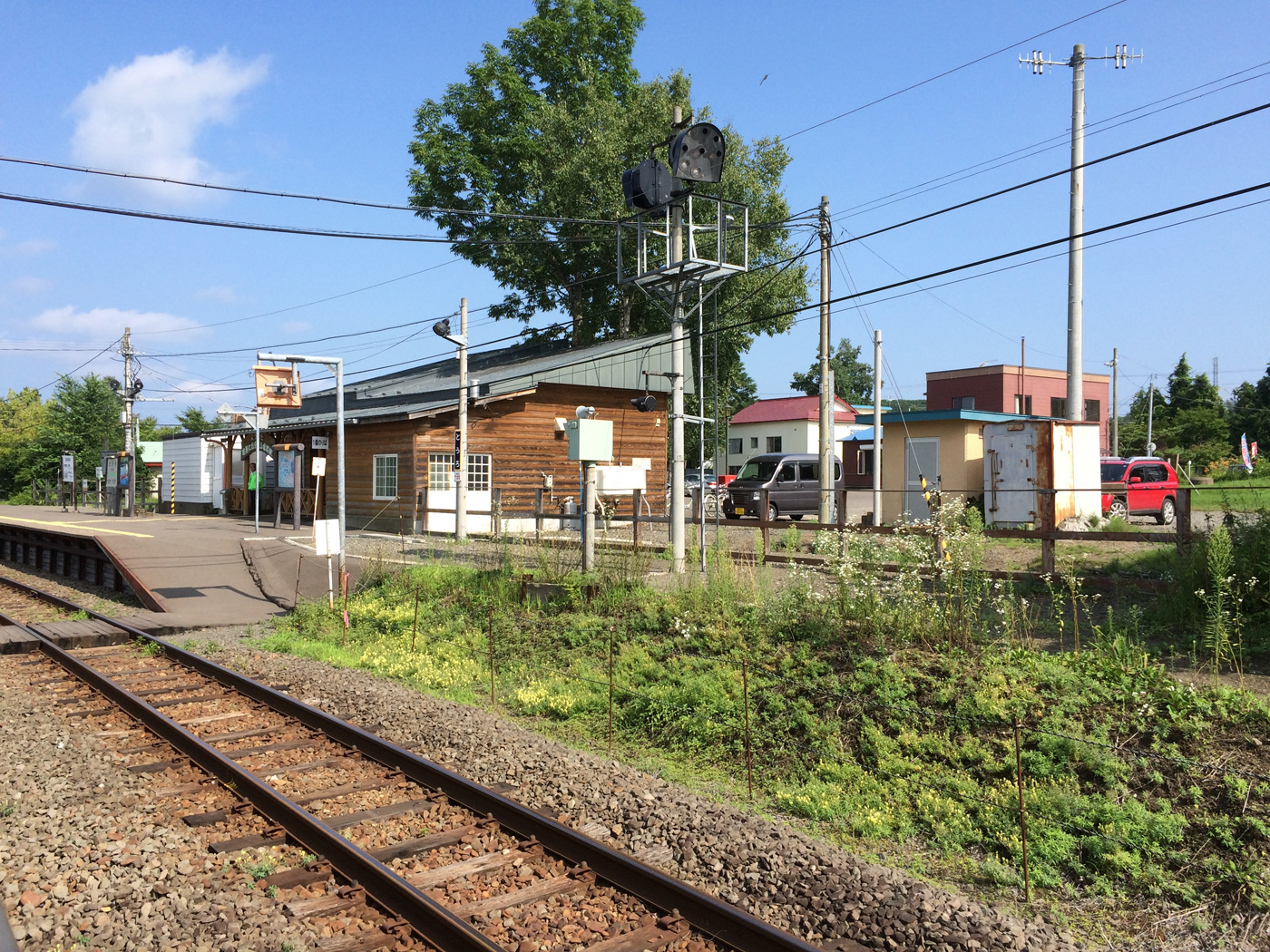 釧網本線 塘路駅