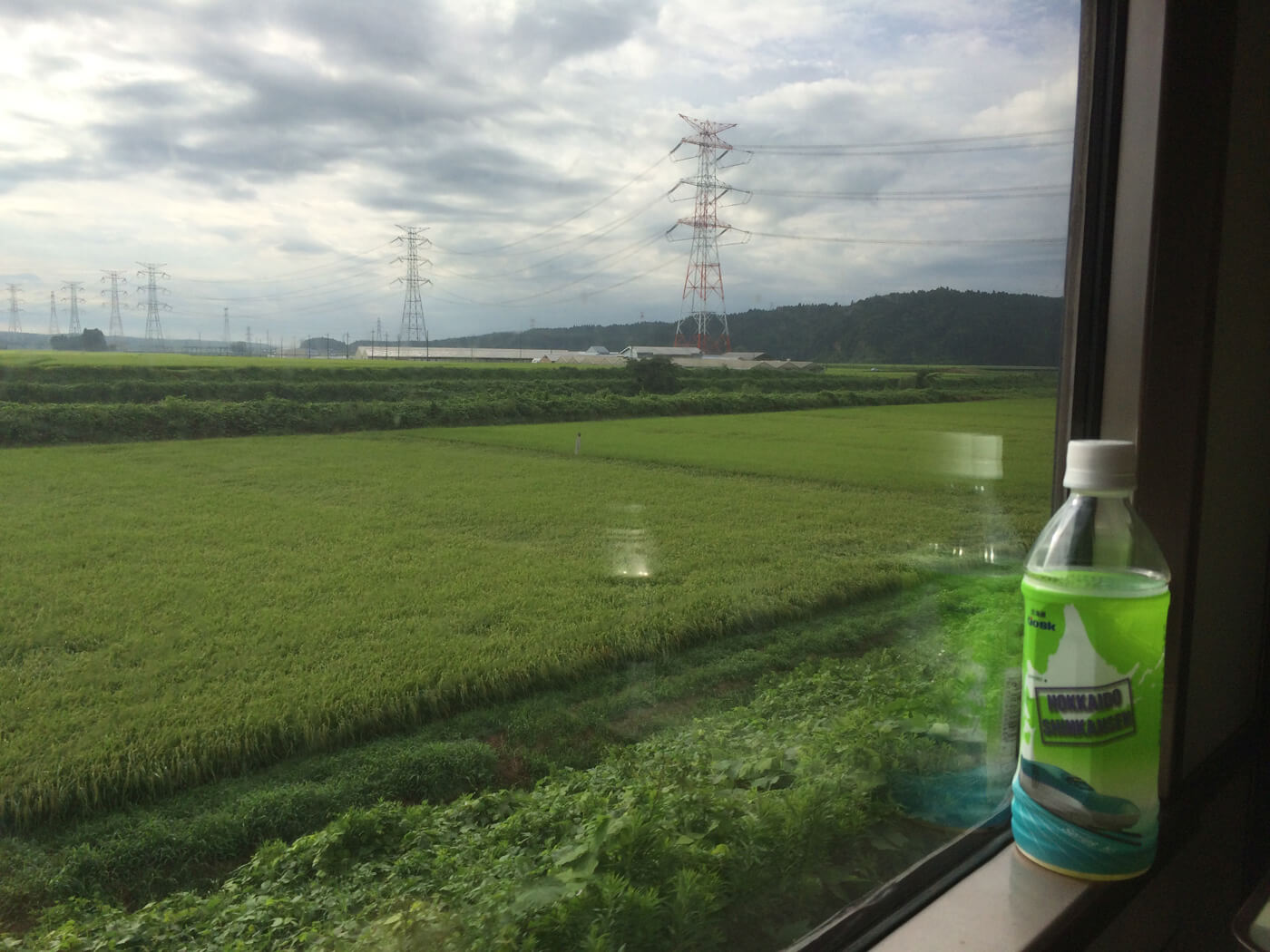 北斗星 車窓