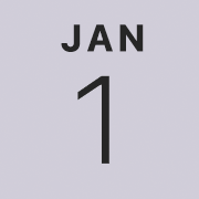 iPhoneアイコンカレンダー 11パープル