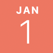 iPhoneアイコンカレンダー coral