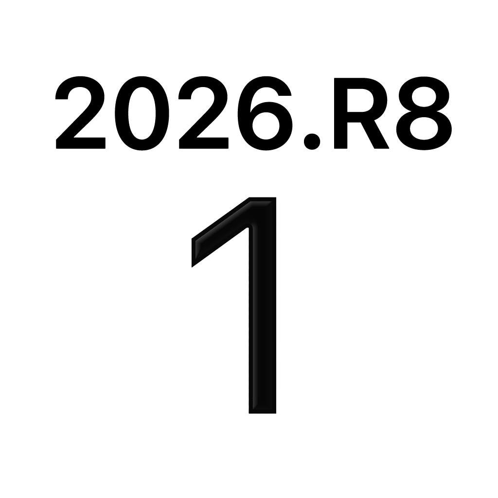 アイコンカレンダー　西暦・和暦・太字・赤