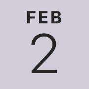 iPhoneアイコンカレンダー 11パープル