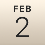 iPhoneアイコンカレンダー gold