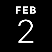 iPhoneアイコンカレンダー Jetblack