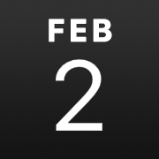 iPhoneアイコンカレンダー Blue Gray