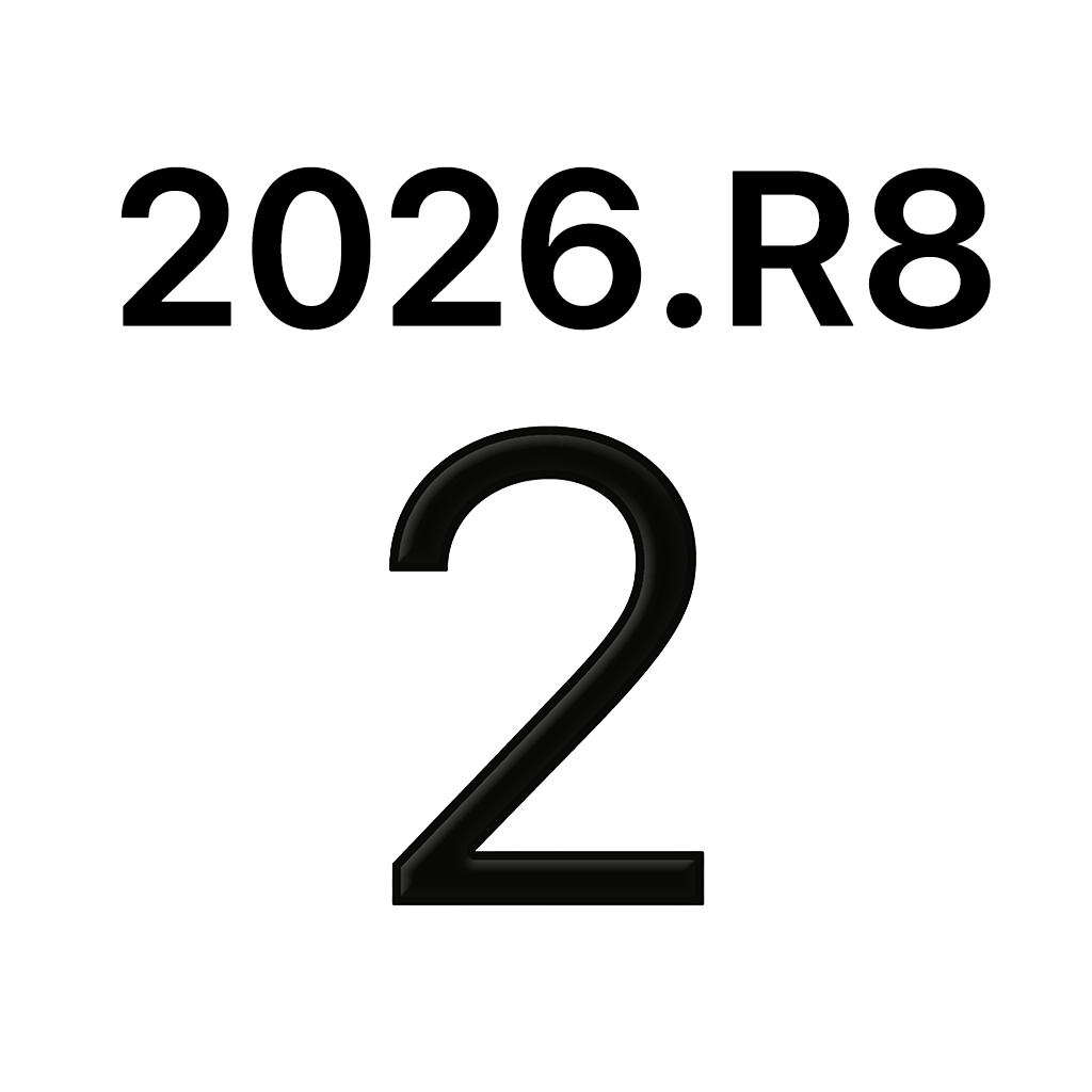 アイコンカレンダー　西暦・和暦・黒