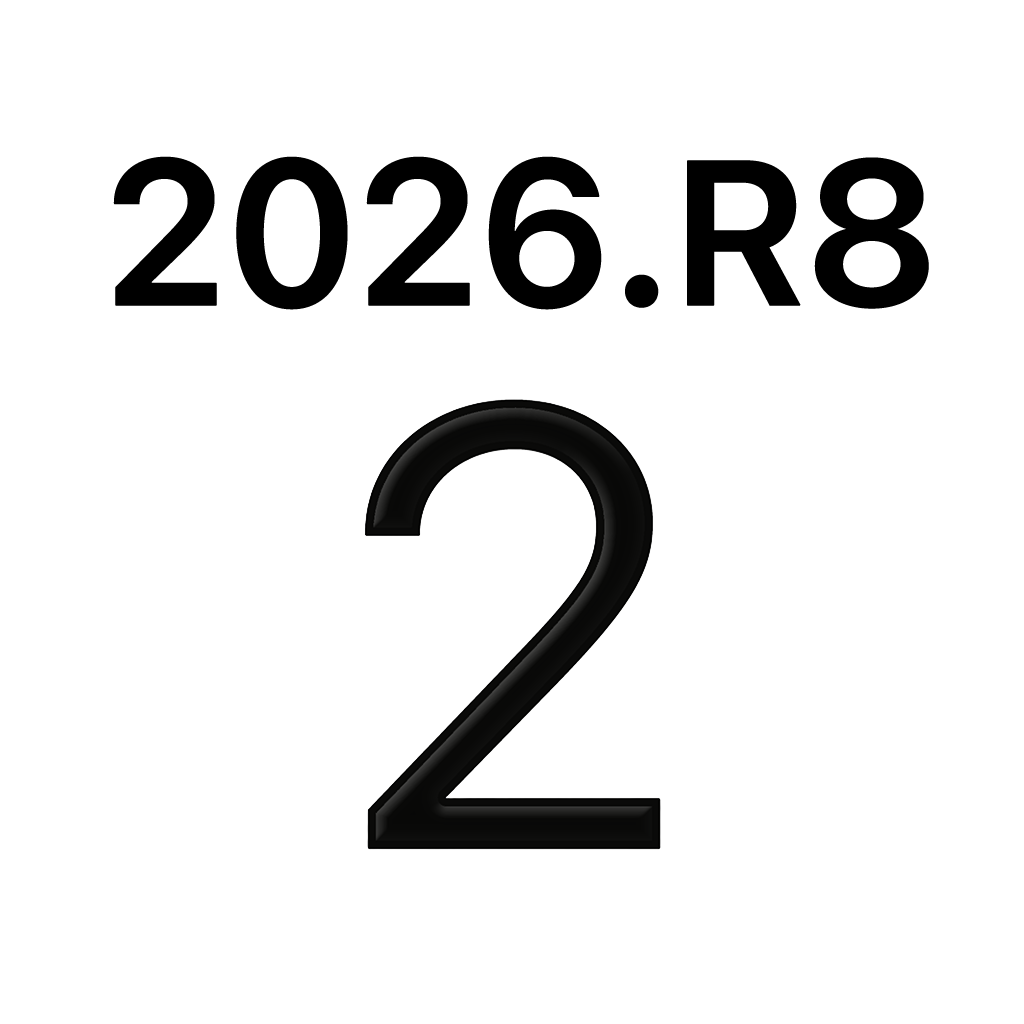 アイコンカレンダー　西暦・和暦・太字・赤