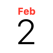 iPhoneアイコンカレンダー　iOS13　太字