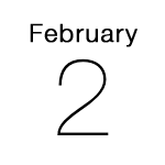 iPhoneアイコンカレンダー　iOS8 黒文字