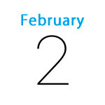 iPhoneアイコンカレンダー　iOS9 ブルー文字