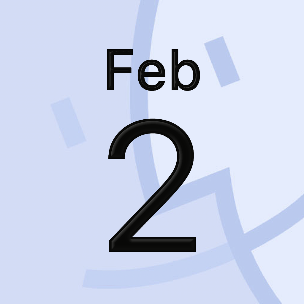 iPhoneアイコンカレンダー MacOS