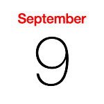 iPhoneアイコンカレンダー　iOS9　太字