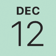 iPhoneアイコンカレンダー 11グリーン