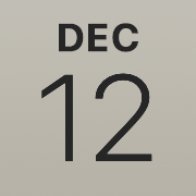 iPhoneアイコンカレンダー iPhone 15 pro・ナチュラルチタニウム