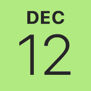 iPhoneアイコンカレンダー green