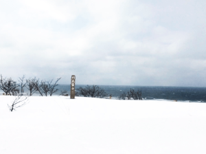 利尻富士のポイント　抜海から南稚内