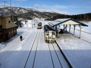 宗谷本線　音威子府駅