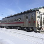 冬の宗谷本線・雪まみれキハ54 音威子府
