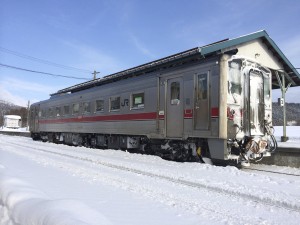 冬の宗谷本線・雪まみれキハ54 音威子府