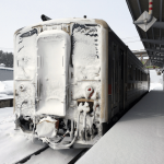 宗谷本線幌延　キハ54雪化粧