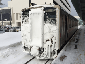 キハ54 稚内到着