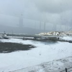 宗谷バス車窓　宗谷岬