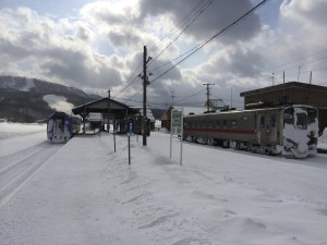音威子府　スーパー宗谷とキハ54