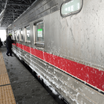 旭川駅　雪まみれキハ54