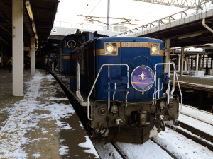 寝台特急カシオペア　札幌駅