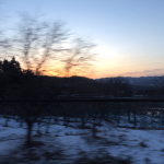 上り北斗星2列車　夜明け