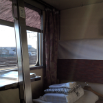 上り北斗星解放B寝台車窓