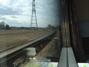 下り北斗星　車窓　東鷲宮ー栗橋