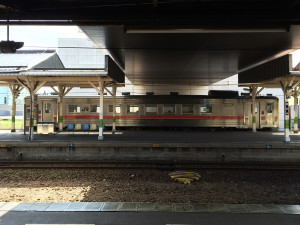 北見駅　知床斜里からのキハ54