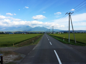 ノロッコ車窓　十勝岳