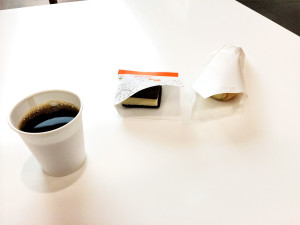 帯広六花亭イートインスペース