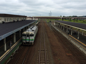 追分駅　キハ40