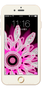 ラインストーンと宝石の壁紙「blliliant rhinestone」