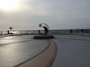 夕日の名所ノシャップ岬