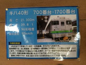 キハ40形　700番台・1700番台説明
