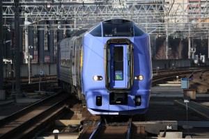 札幌駅スーパー宗谷入線