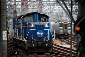 臨時北斗星　札幌入線