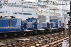 臨時北斗星札幌回送出発