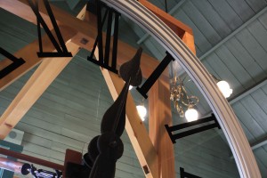 札幌市時計台内部　時計