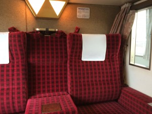 北斗星ツインデラックス　ソファ