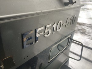 北斗星1号車からEF510　雪景色